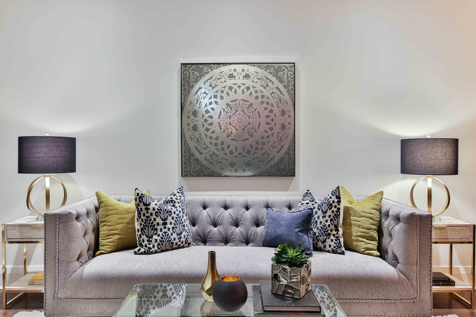 Mandala - metal perforated masterpiece